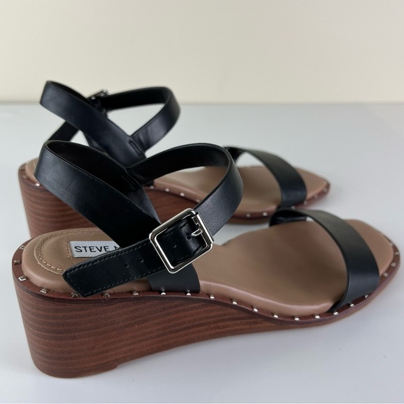 NEW STEVE MADDEN WEDGE SANDALS - Picture 4 of 12